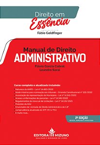 Livro Manual De Direito Administrativo
