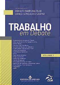 Livro Trabalho em debate (Volume 1)