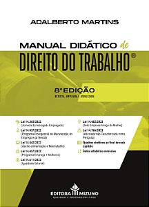Livro Manual didático de direito do trabalho