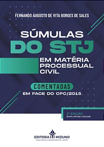 Livro Súmulas do STJ em matéria processual civil