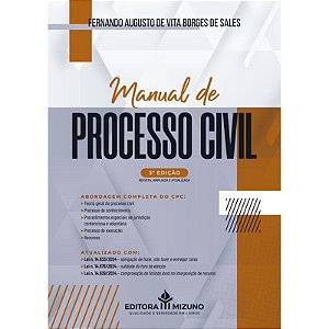 Livro Manual De Processo Civil Volume Único 3ª Edição