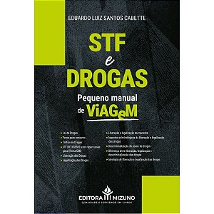 Livro Stf E Drogas - Pequeno Manual De Viagem