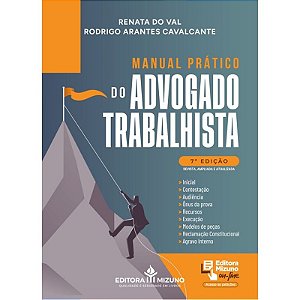 Livro Manual Prático Do Advogado Trabalhista 7ª Edição