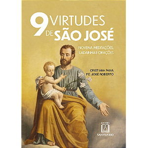 Livro 9 Virtudes De São José - Novena, Meditações, Ladain...