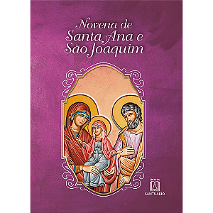 Livro Novena de santa ana e sao joaquim