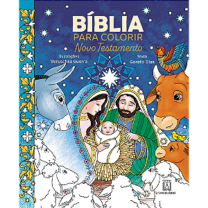 Livro Bíblia para colorir - Novo Testamento