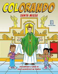 Livro Colorando - Santa Missa