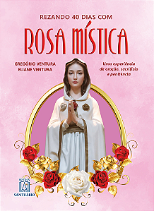 Livro Rezando 40 Dias com Rosa Mística
