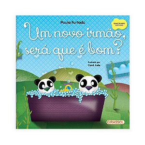 Livro Conta Comigo - Um novo irmão, será que é bom?