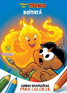 Livro Turma da Mônica - Lendas Brasileiras para Colorir -...