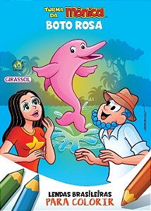 Livro Turma da Mônica - Lendas Brasileiras para Colorir -...