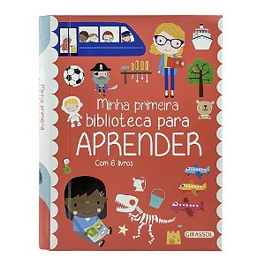 Livro Minha primeira biblioteca para aprender: Com 6 livr...