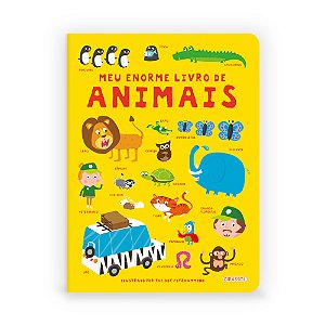 Livro Meu Enorme Livro De Animais