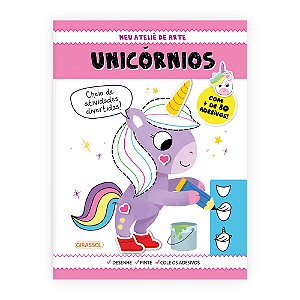 Livro Meu ateliê de arte - Unicórnio