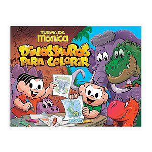 Livro Tm - Dinossauros Para Colorir