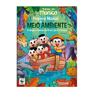 Livro Turma Da Mônica - Pequeno Manual Do Meio Ambiente -...