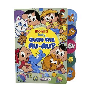 Livro Turma da Mônica Baby - Quem faz au-au?