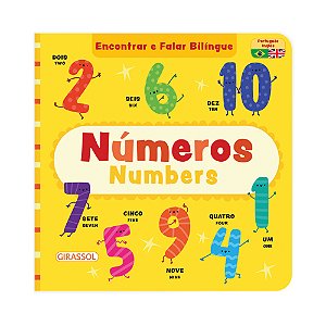 Livro Números/ Numbers - Encontrar e Falar Bilíngue