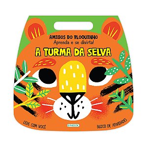 Livro Amigos Do Bloquinho - A Turma Da Selva - Aprenda E ...