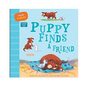 Livro Hello English - Puppy finds a friend