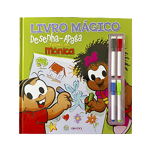 Livro Turma Da Mônica - Livro Mágico Desenha-Apaga