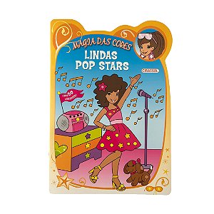 Livro Magia Das Cores - Lindas Pop Stars