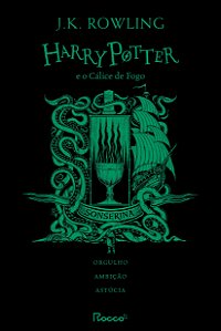 Livro Harry Potter E O Cálice De Fogo - Sonserina