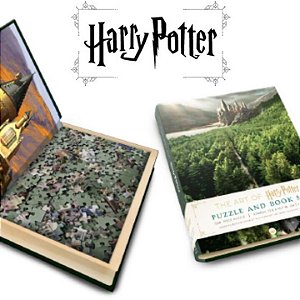 Livro A arte de Harry Potter: caixa de luxo colecionável ...
