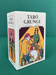 Livro Tarô Grunge - Box Com Deck De 78 Cartas E Livro Exp...