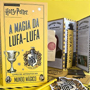 Livro Harry Potter - A Magia Da Lufa-Lufa + Brindes