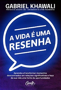 Livro A Vida É Uma Resenha