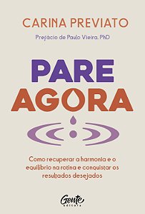 Livro Pare Agora