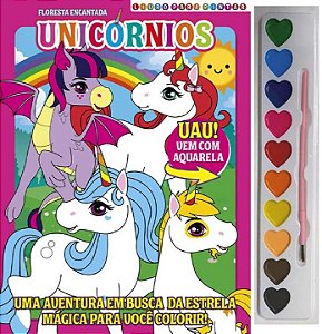 Livro Floresta encantada - Livro para pintar