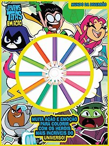 Livro Jovens Titãs Mundo da Diversão