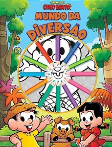 Livro Turma do Chico Bento Mundo da Diversão