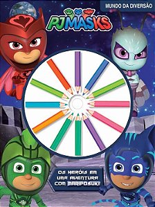 Livro Pj Masks Mundo da Diversão