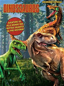 Livro Dinossauros - Colorindo especial