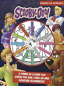 Livro Scooby-Doo mundo da diversão: 12 lápis de cor