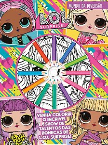 Livro LOL Surprise Mundo da Diversão