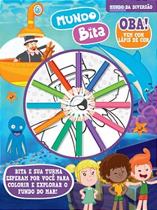 Livro Mundo Bita mundo da diversão: 12 lápis de cor