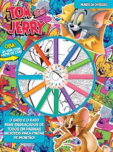 Livro Tom & Jerry mundo da diversão