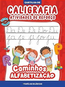 Livro Cartilha caminhos da alfabetização - caligrafia e a...