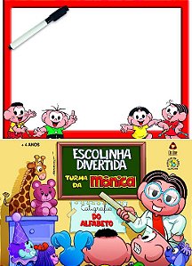 Livro Escolinha divertida - Turma da Mônica: caligrafia d...