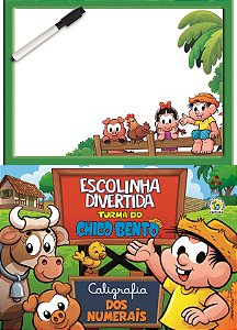Livro Escolinha divertida - Turma do Chico Bento: caligra...