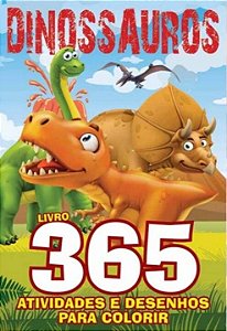 Livro Dinossauros - Livro 365 atividades e desenhos para ...