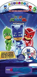 Livro Aquabook PJ Masks