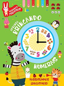 Livro Aprenda brincando - Numerais