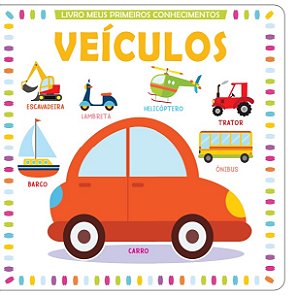 Livro Meus primeiros conhecimentos - Veículos