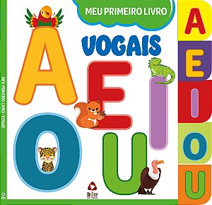 Livro Meu primeiro livro - Vogais