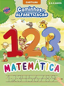 Livro Caminhos da alfabetização - Matemática 2 a 4 anos